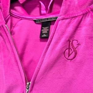 Victoria's Secret Pink Velour Jacket
